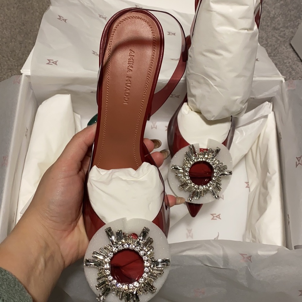 Amina Muaddi size 38